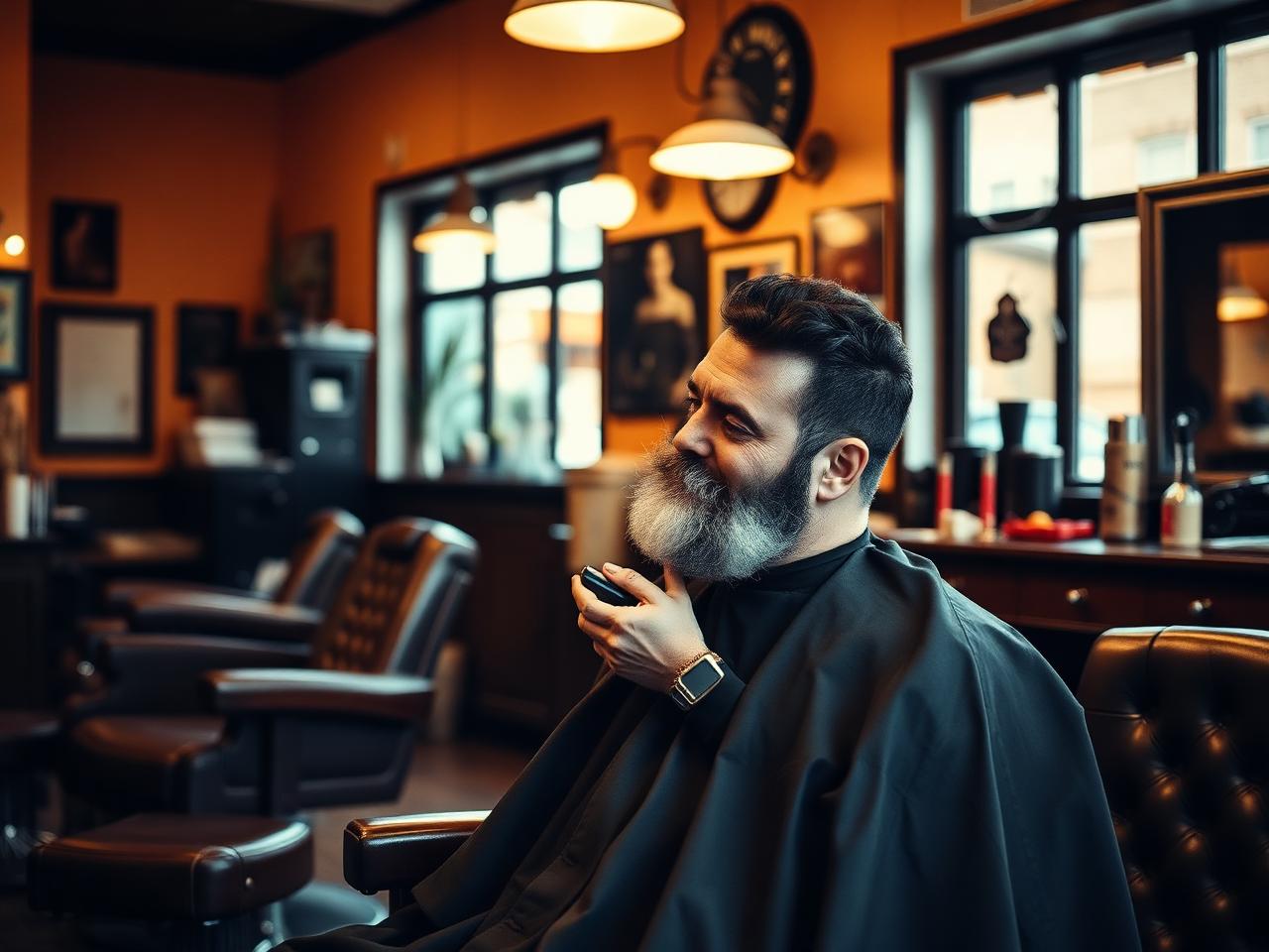 Barber shop in Athens